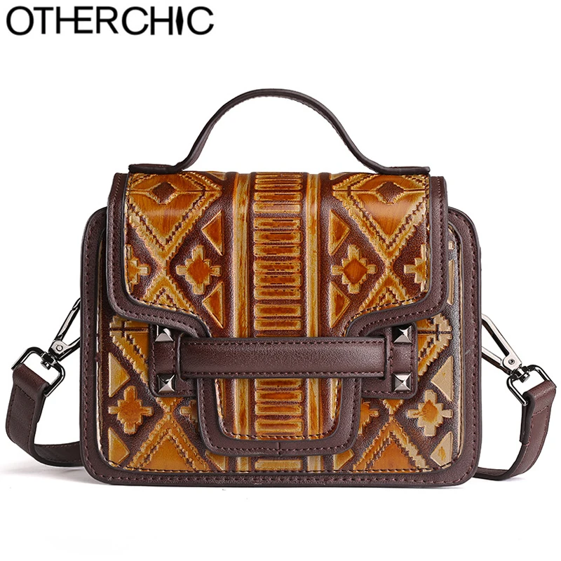

OTHERCHIC New Women Vintage Crossbody Bag Women Brand Handbag Designer Messenger Bag Women Small Tots Shoulder Bags L-7N07-32