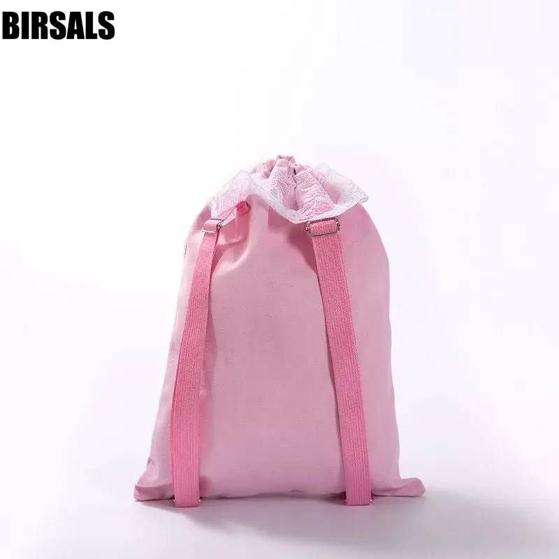 Лидер продаж; розовые балетки для девочек; Танцевальная Сумочка для детей; AS8649; детская спортивная Танцевальная сумка с милым принтом; подарок