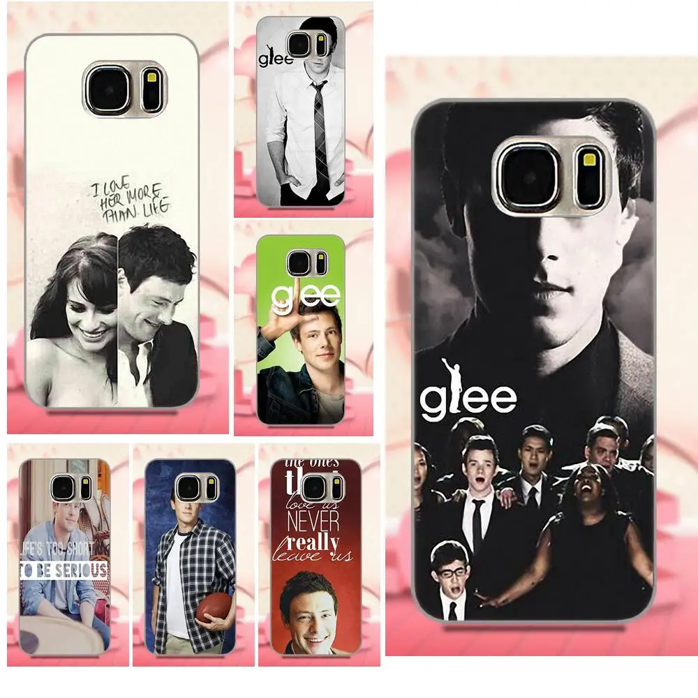 Oedmeb Glee Star Cory Monteith для Galaxy A3 A5 A7 J1 J3 J5 J7 S5 S6 S7 S8 S9 edge Plus 2016 2017 мягкий модный чехол |