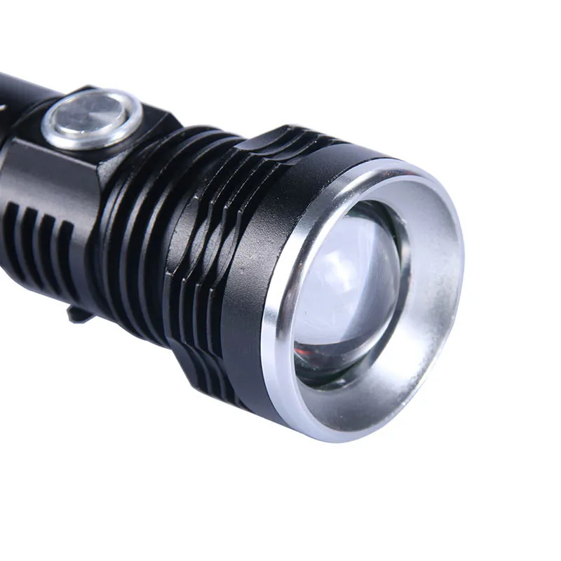 

New Hot Outdoor UV LED 365NM Ultra Violet Blacklight Flashlight Torch 4 Modes Super Bright Light Lamp