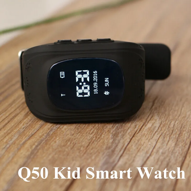 Original Q50 GPS Kid font b Smart b font font b Watch b font Anti Lost