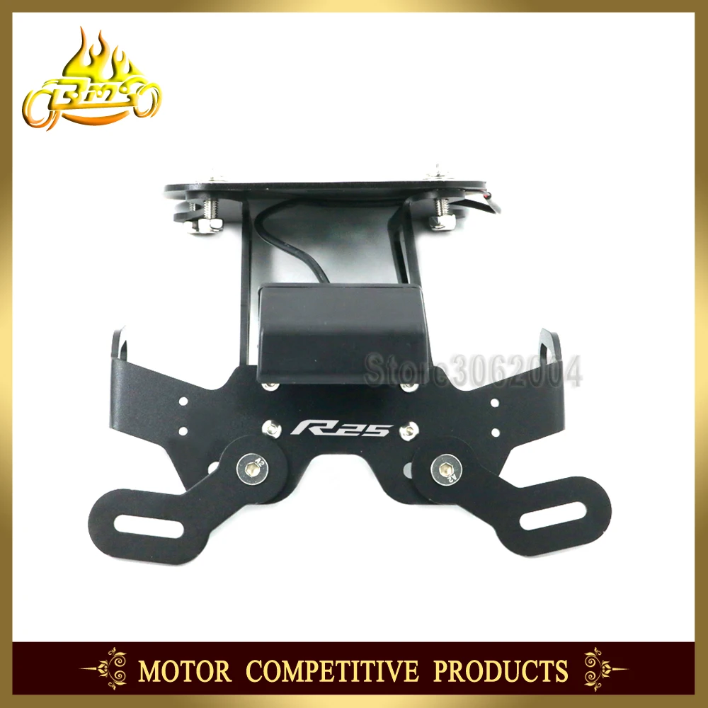 Fender Eliminator Registration Plate Bracket License Plate Holder LED