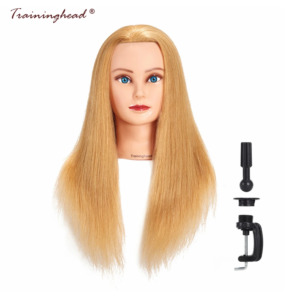Buy Traininghead 24 26" 100 High Human Hair Mannequin