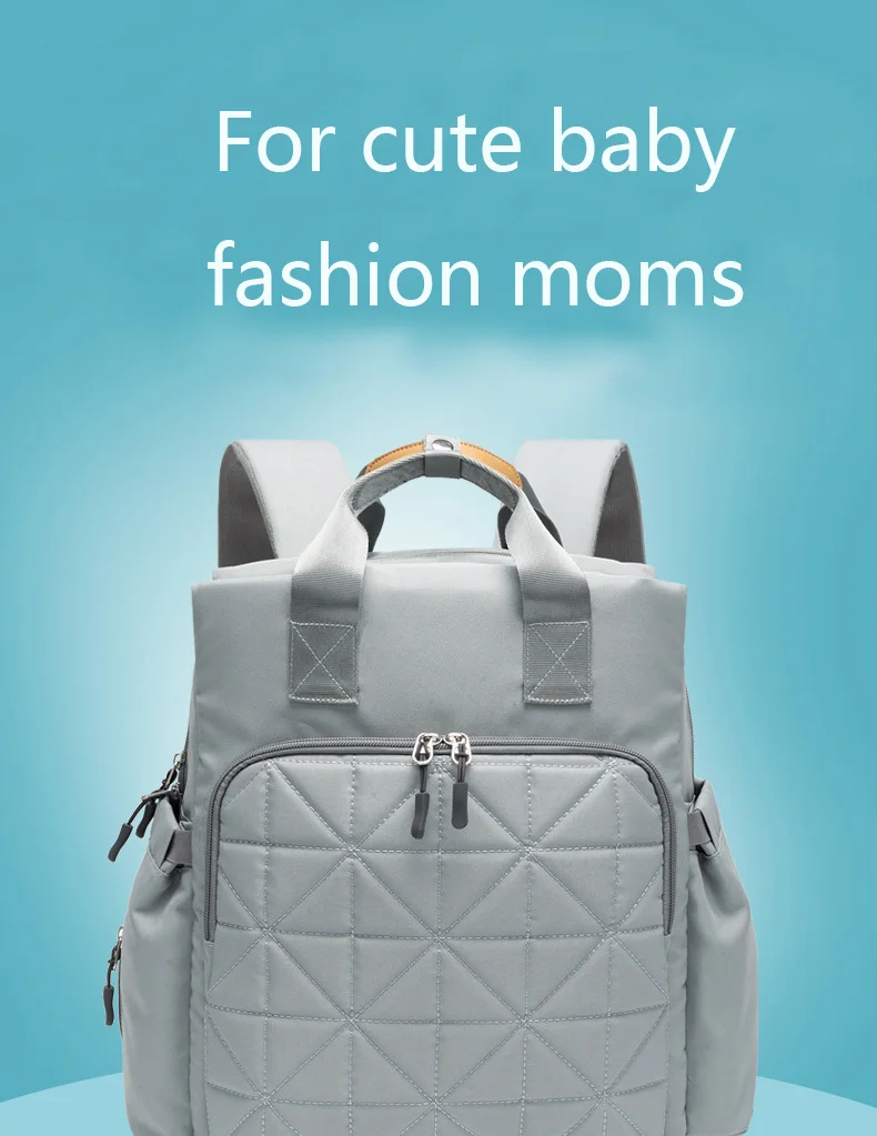 Детские сумки для подгузников, рюкзаки для мам, модная сумка для коляски для беременных, водонепроницаемая сумка из ткани Оксфорд, сумка для пеленки для ухода, роскошный Органайзер