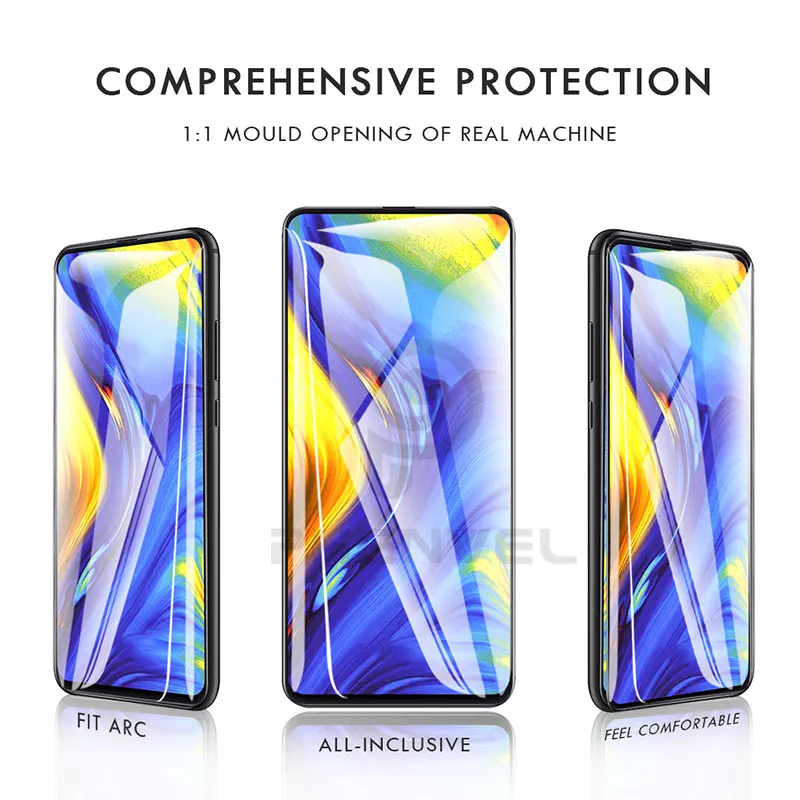 Олеофобное Защитное стекло для xiaomi mi x 3 2s полное покрытие экрана протектор xio mi x 2s 3 2 5D Закаленное стекло пленка mi x3