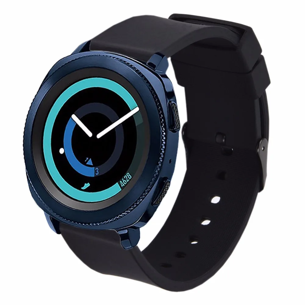 Bemorcabo Gear S2 Classic/Gear Sport Band 20 мм силиконовый ремешок для часов Samsung Classic SM R732/R735/Gear R600|20mm