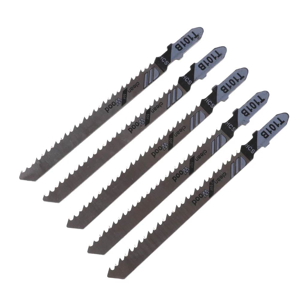 Jig Saw Blades 5Pcs Clean Cutting For Wood T101B 100mm Reciprocating Saw Blade Power Tools New Arrival