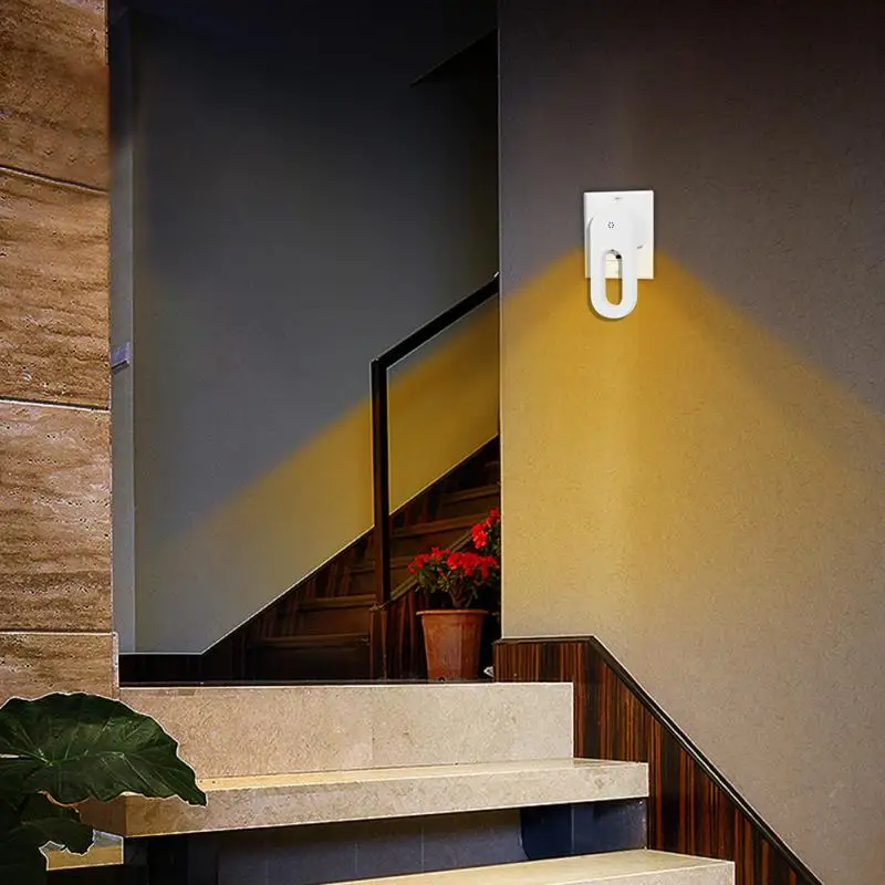 

US/EU/UK Plug 0.7W energy saving Intelligent Motion Sensor Night Light Wall plug LED Lamp Luminaire for Corridor Bedroom Toilet