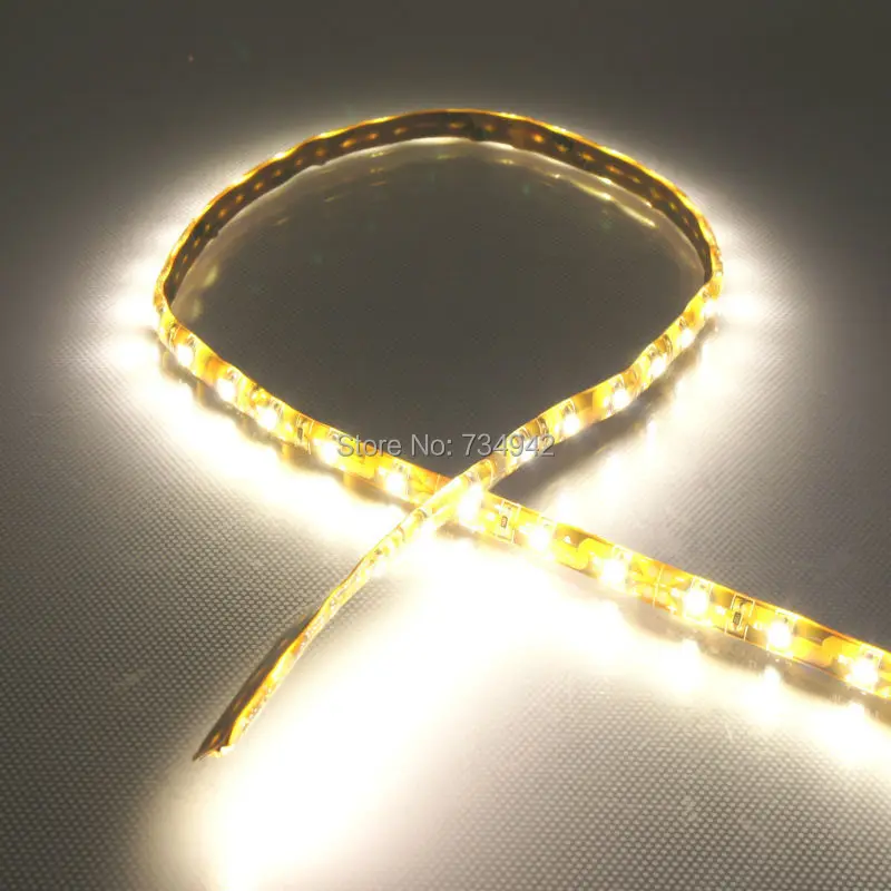 Waterproof-IP65 1 метр DC 12 V SMD5050 гибкий светодиодный ленты 60 s на белый красный зеленый
