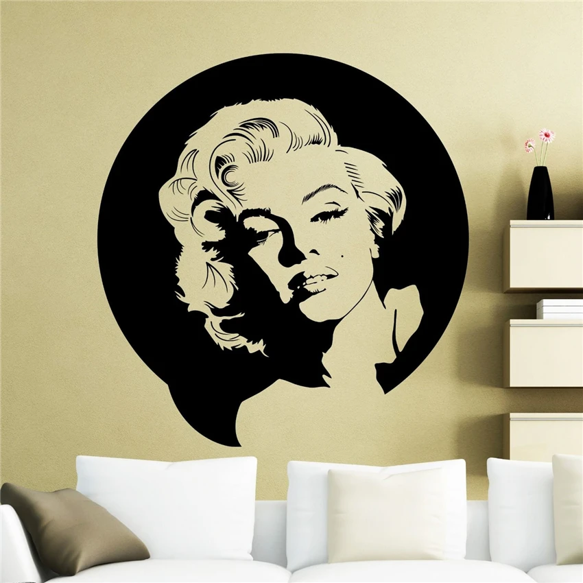 Wall Decal Vinyl Music Singer Sticker Decor Home Mural Art Decor Home Decor Wall Decals Wall Decor living Wall Sticker D503