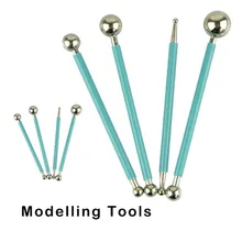 Voberry 4 шт. украшения торта шило выбор случайной пластиковой ручкой стальная коническая швейная шило игла инструмент для моделирования глазурь Sugarcraft Торт# F