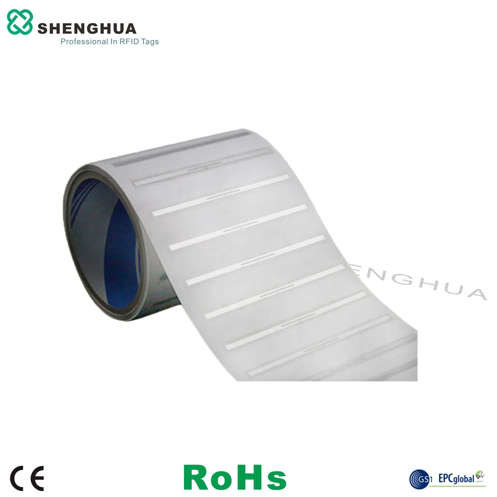 

50pcs/lot RFID UHF Electronics Book Tag Adhesive Label Sticker For Library Book Management System