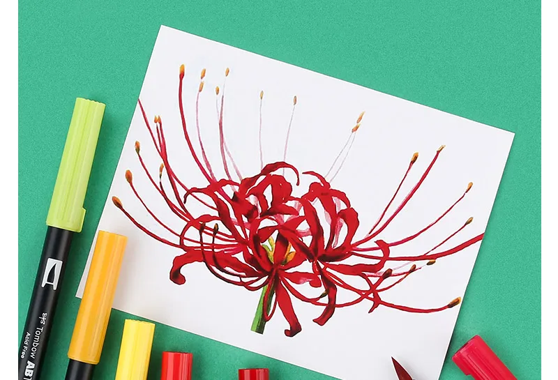 Premium-Painting-Soft-Brush-Pen-Set-Watercolor-Markers-Pen-Effect-Best-for-Coloring-books-Manga-Comic-Calligraphy_03