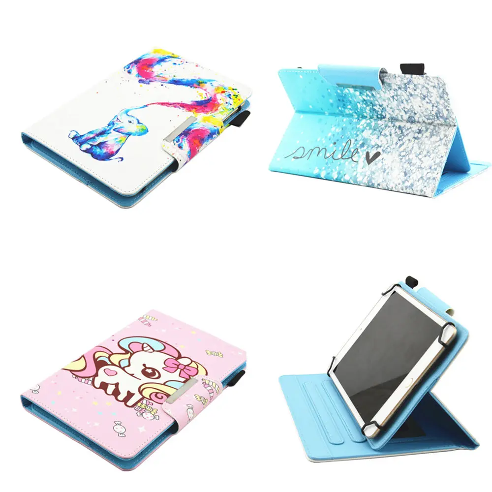 

7 inch Universal Tablet Case for Huawei Mediapad T1 7.0 T1-701u / T2 7.0 BGO-DL09 BGO-DL03 7.0'' PU Leather Flip Kids Case Cover
