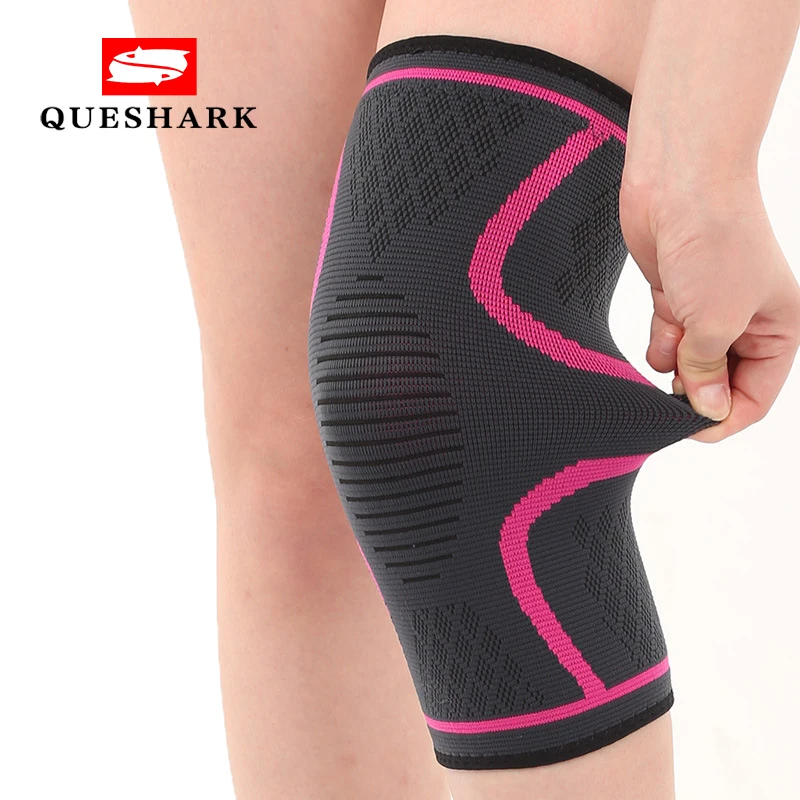 

1pc Nylon Elastic Sports Knee Pads Breathable Knee Support Brace Running Fitness Hiking Cycling Knee Protector Joelheiras