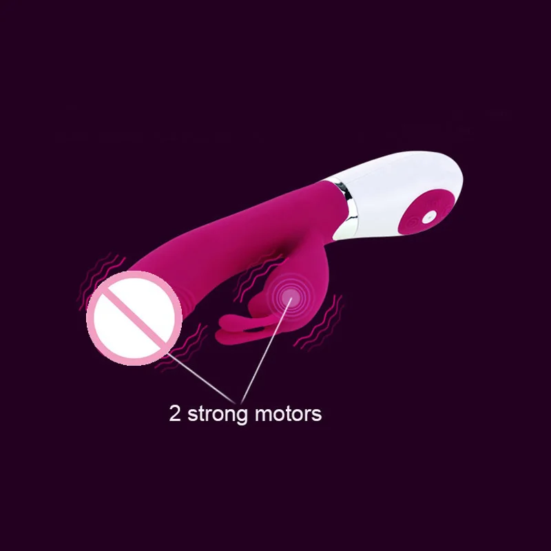 G spot Дидло Вибратор с 30 скоростями Вибрационный массажер Кролик Вибраторы