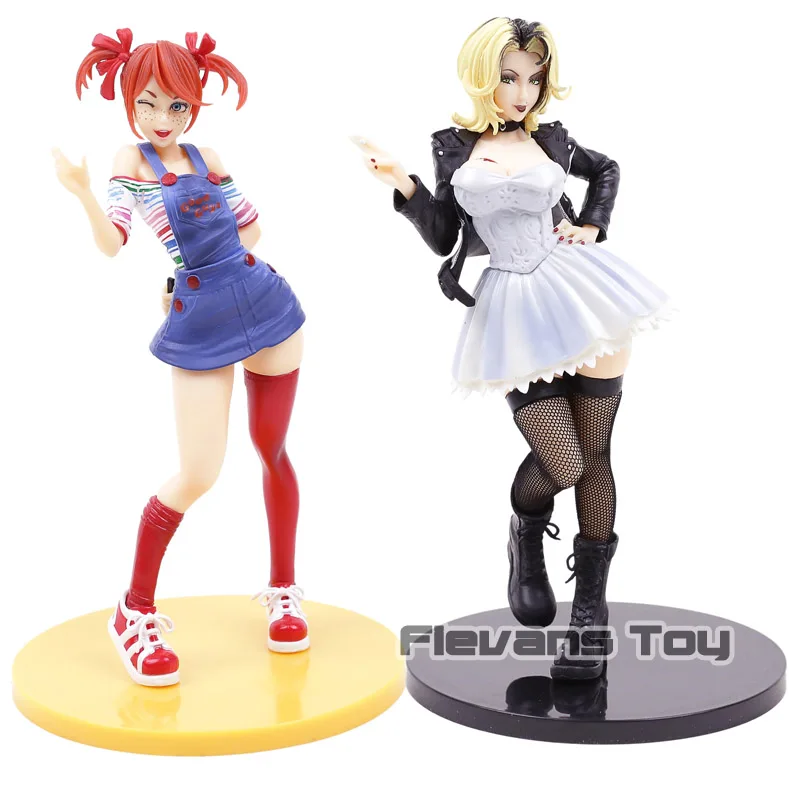 

Horror Bishoujo Statue Child's Play Bride of Chucky Female Chucky PVC Figure Collectible Model Toy