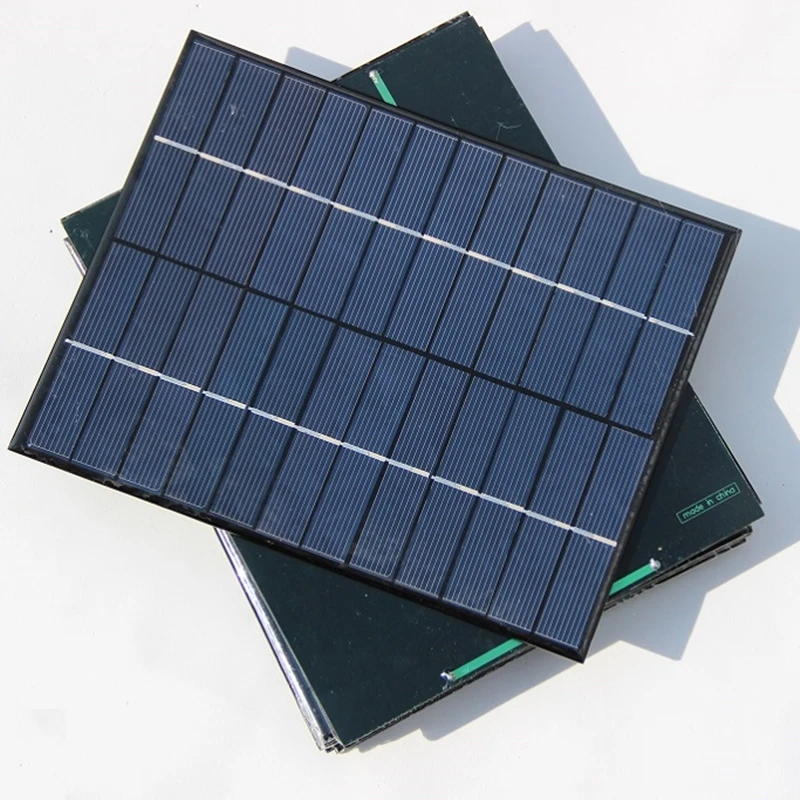 

High Quality External Phone PC Power Bank Portable Dual Panel Battery Charger 5.2W 12V Solar Panel
