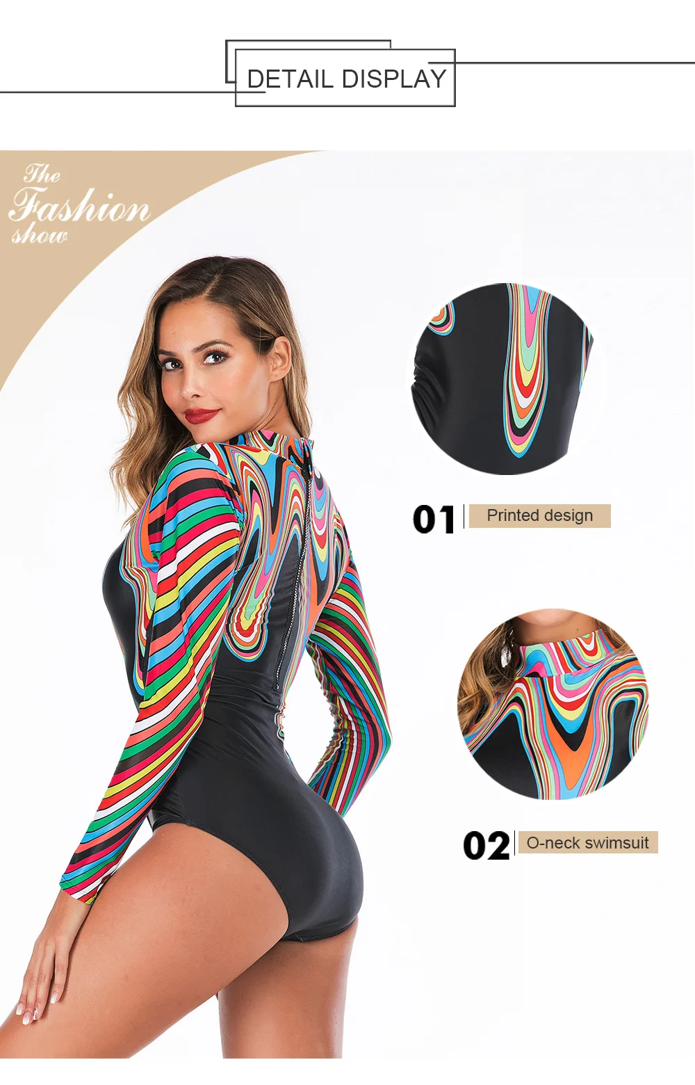 Rashguards купальники женский костюм для серфинга женский купальник раздельный бикини женский длинный рукав принт спандекс FMZXG