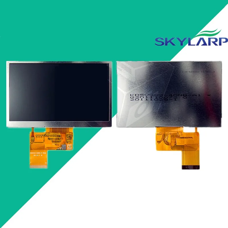 Skylarpu Оригинал 5 "дюймовый 40 pin ЖК-дисплей для Navi n50i BT автомобиля навигаторы GPS ЖК-дисплей дисплей AT050TN33 V.1 ЖК-дисплей экран