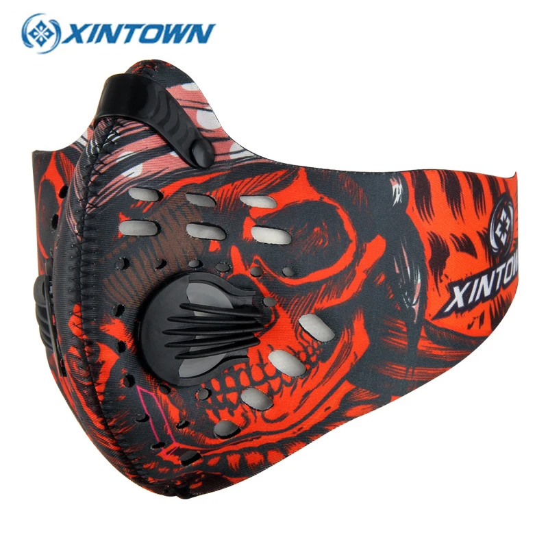 

XINTOWN Outdoor Training Sports Cycling Dust Mask Bike Bicycle Masque Nylon Anti PM2.5 Running Sportswear Maske Bisiklet