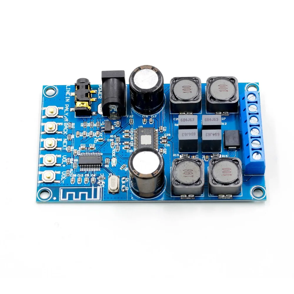 TPA3116 50 Вт + 2 0 аудио Беспроводная Bluetooth стерео цифровая плата усилителя мощности с
