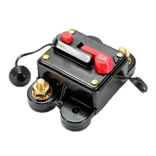 EDFY 80A усиленный канал связи выключатель автомобиля Морской Стерео Аудио встроенный предохранитель 12 V-24 V