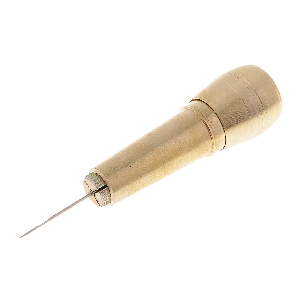 1 Set Sewing Shoe Repair Sewing Tool Needle Awl Leather Craft Boots Kit Tool Straight Needle Straight Hole