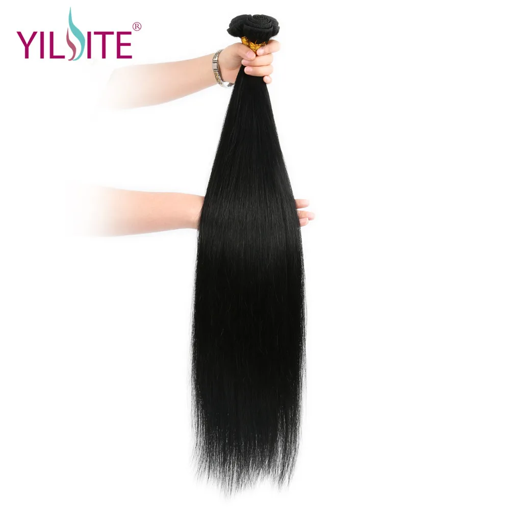 30 дюймов бразильский прямые волосы Weave 100 г/шт. человеческие Связки причудливые цветные волосы Реми бесплатная доставка