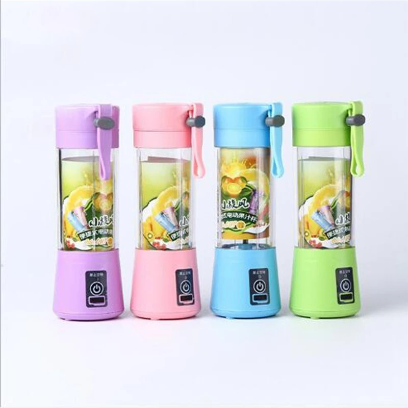 

New380ml USB Charger Portable Juicer edmond exprimidor de limon Blender Mixer Fruit Mixing Machine Electric Mixers dropshipping