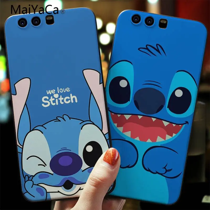 

MaiYaCa Cute Cartoon Stich Original Case For Huawei P20 P20pro P20 Lite 6.39''mate 20Pro P9 V9 V10 Case Soft Silicone Phone Case