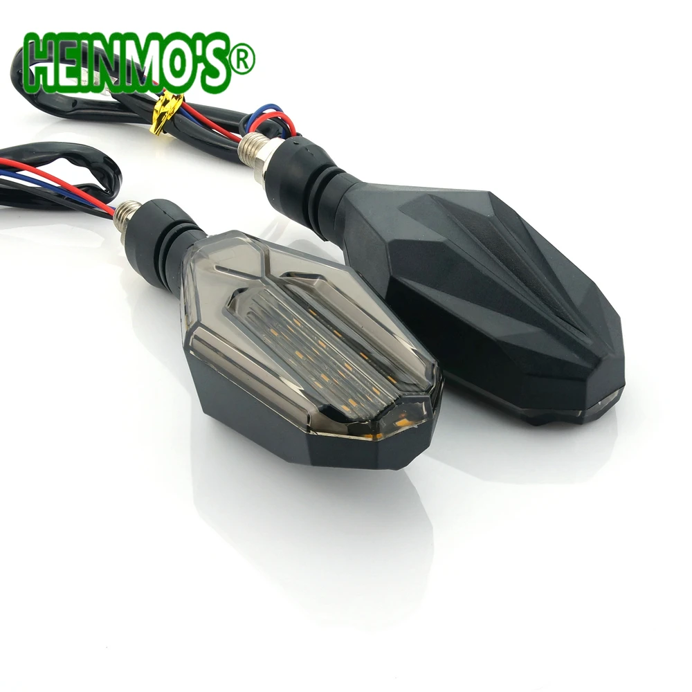 (AK) 12V LED Motorcycle Motorbike Rear Tail Turning Turn Signal Flasher Flashing Indicator Light Blinker Lamp (38)