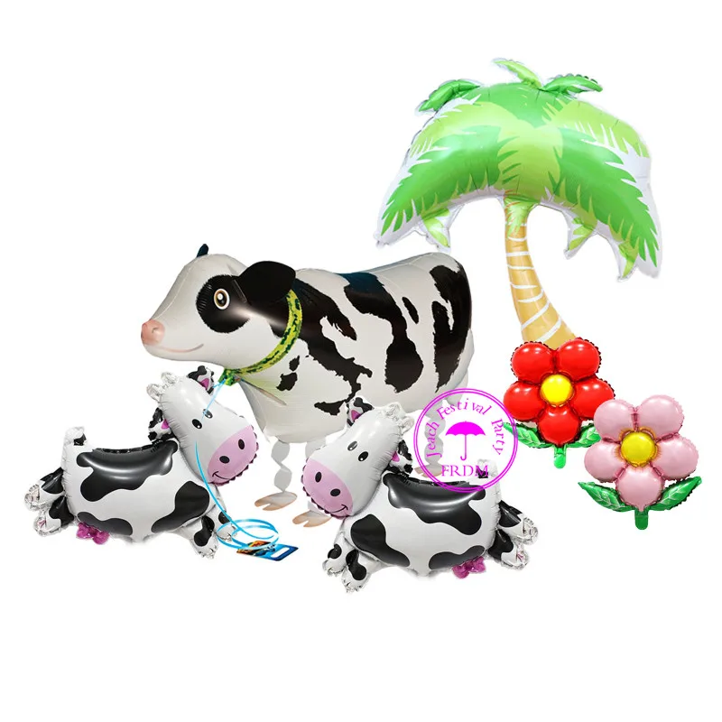 

inflatable cow balloon animals toys 1st birthday boy children party decoration birthday balloons farm animal balloons