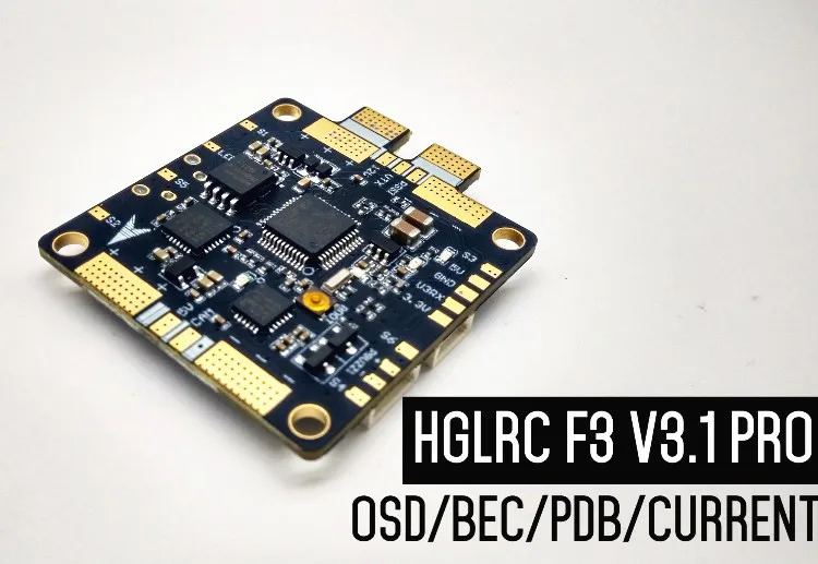 Контроллер полета HGLRC SP racing F3 Pro 3 1 в интегрированный OSD 5 12 В 3A BEC ESC/VTX/CAM/SBUS/DSM позиция