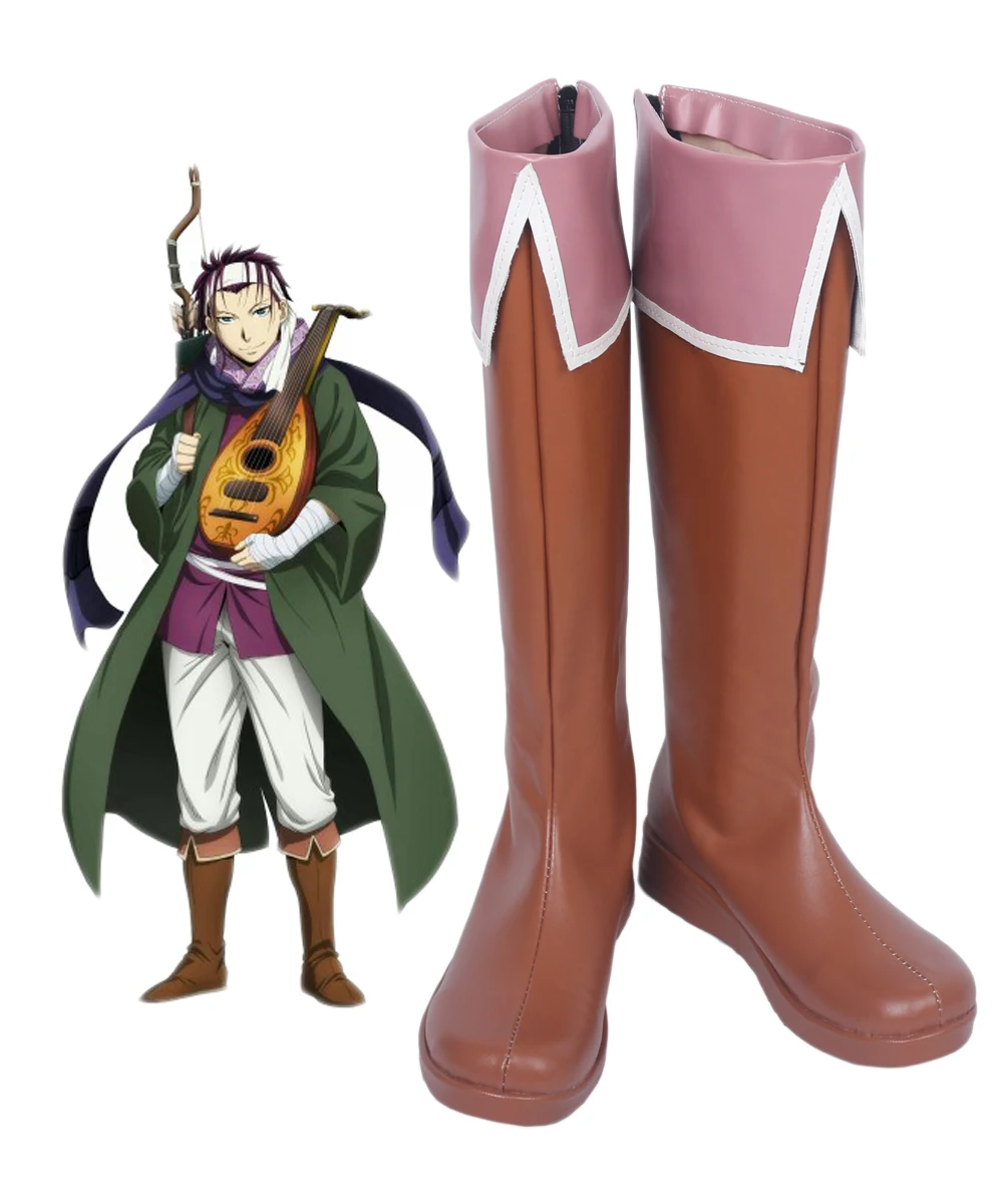 

Arslan Senki The Heroic Legend of Arslan Gieve Cosplay Boots Shoes Custom Made