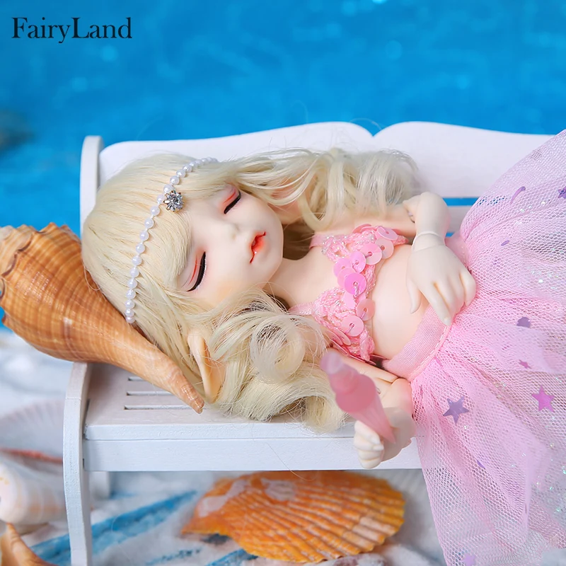 Бесплатная доставка Mari Doll Realfee BJD 1/7 фантастический шарик Русалочки шарнирные