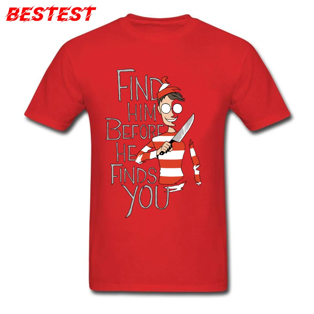 Hiding in the Dark Tshirts Design Short Sleeve Rife Round Neck 100% Cotton Tops Shirts Tshirts for Men Thanksgiving Day Hiding in the Dark red