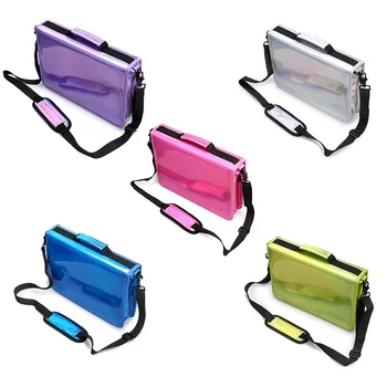 

160 Slot Pencil Bag Neat Laser Color Surface Multifunctional Shoulder Storage Bag Pen Case Pencil Holder Drawing Esentials