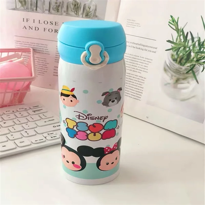 Теплоизоляционный чайник Disney Mickey 450 мл мультяшная бутылка термосы для воды