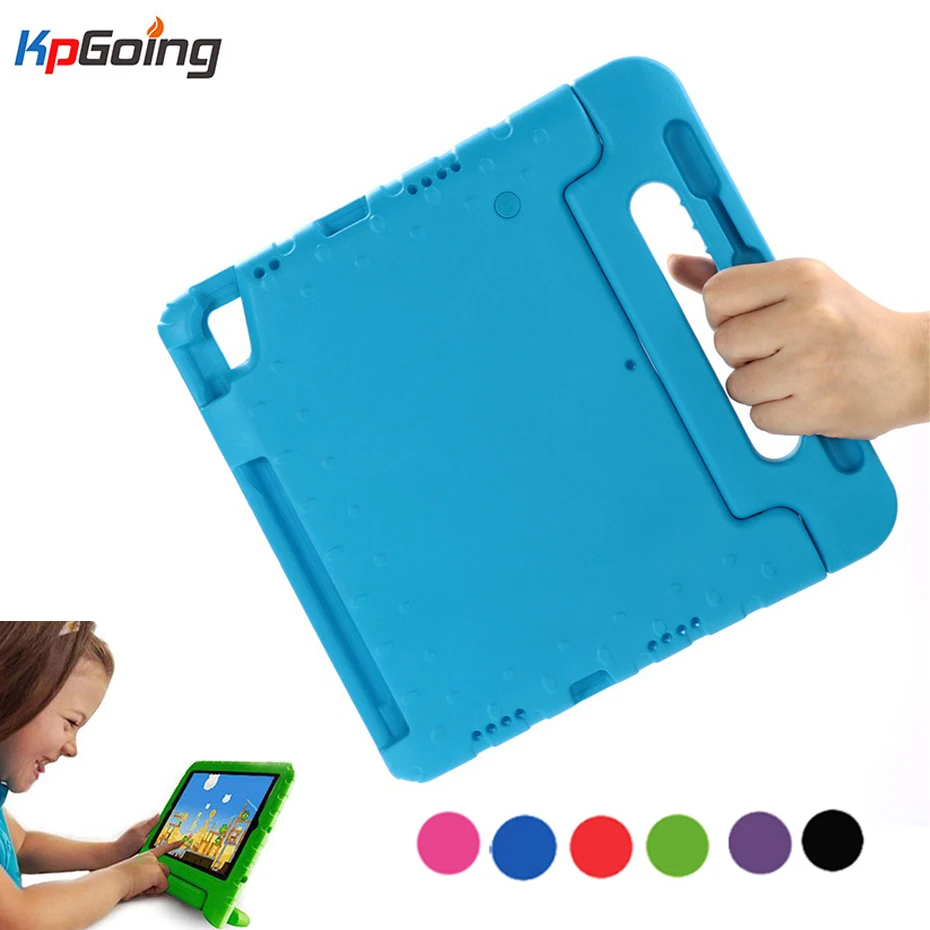 

For Ipad Pro 11 Case Kids Eva Portable Handle Shockproof Cover Stand for IPad Pro 11 2018 Case with Pencil Holder Child Fundas