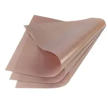 6 uds. Lámina de teflón de 40x60 cm, esterilla reutilizable resistente para hornear, utensilio antiadherente para horno de papel a prueba de aceite para barbacoa