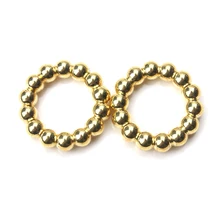 10pcs/lot 23mm CCB Plastic Spacer Rings Beads Fitting Bracelets Necklace Findings Circle Ring For Jewelry Making Accessories