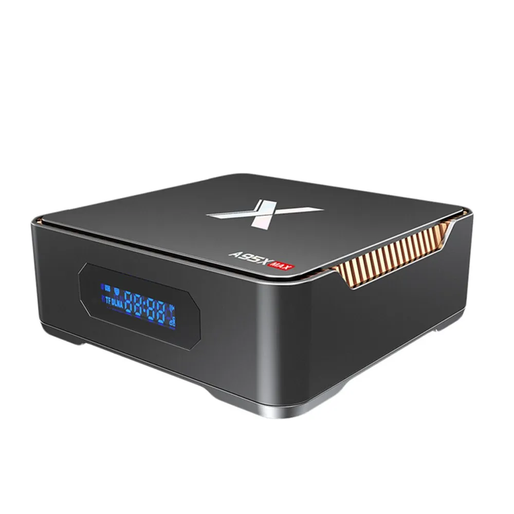 A95X Max Android 8.1 Smart TV Box Amlogic S905X2 4GB RAM 64GB ROM 1000Mbps Set Top Box Bluetooth 4.2 Media Player Support 4K