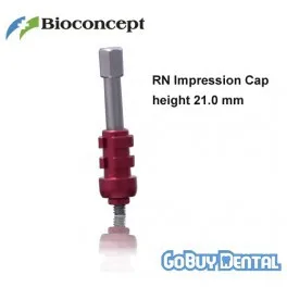Straumann Compatible Dental Implants RN Impression Cap built-in handle H 21.0mm 062030 | Красота и здоровье