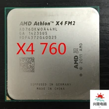 Intel X4 760K четырехъядерный процессор 3,8G FM2 официальная версия продукта и фотографии sameX4 760