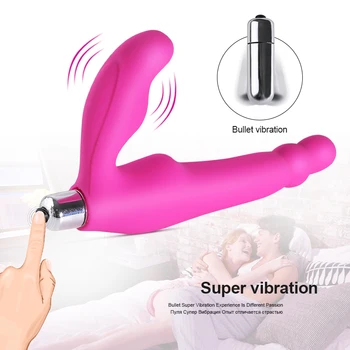 Strapon Dildo Vibrator for Women Anal Vibrator Vaginal Massage Clitoris G Spot Erotic Intimate Sex Toys for Men Adult Couples 4