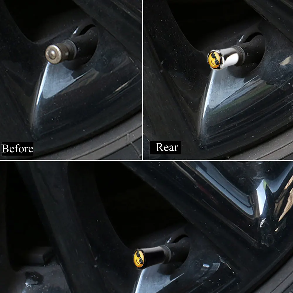 4 шт./компл. автомобиля крышки клапана автомобиля пылезащитных колпачков колесо для остановки воздуха колпачки для машин Moto велосипед