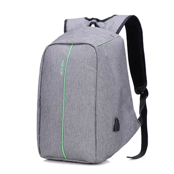 

Men anti-theft laptop backpack USB charging computer bag notebook school bags 2019 new