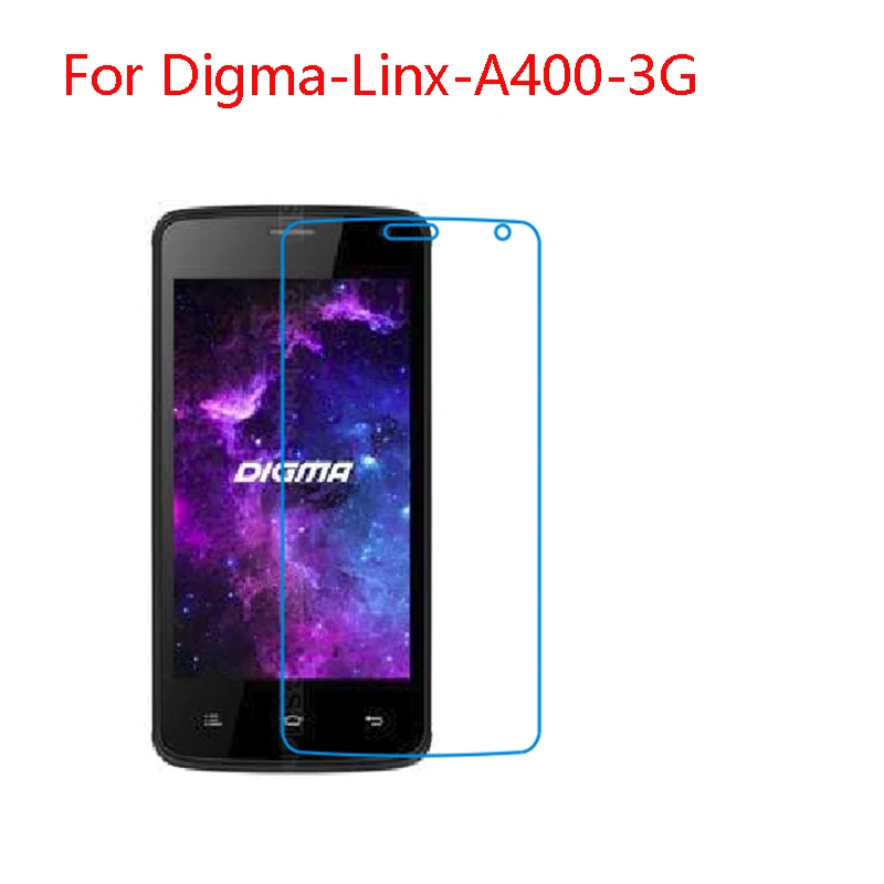 

(3-Pack) 9H flexible glass screen protector For Digma-Linx-A400-3G