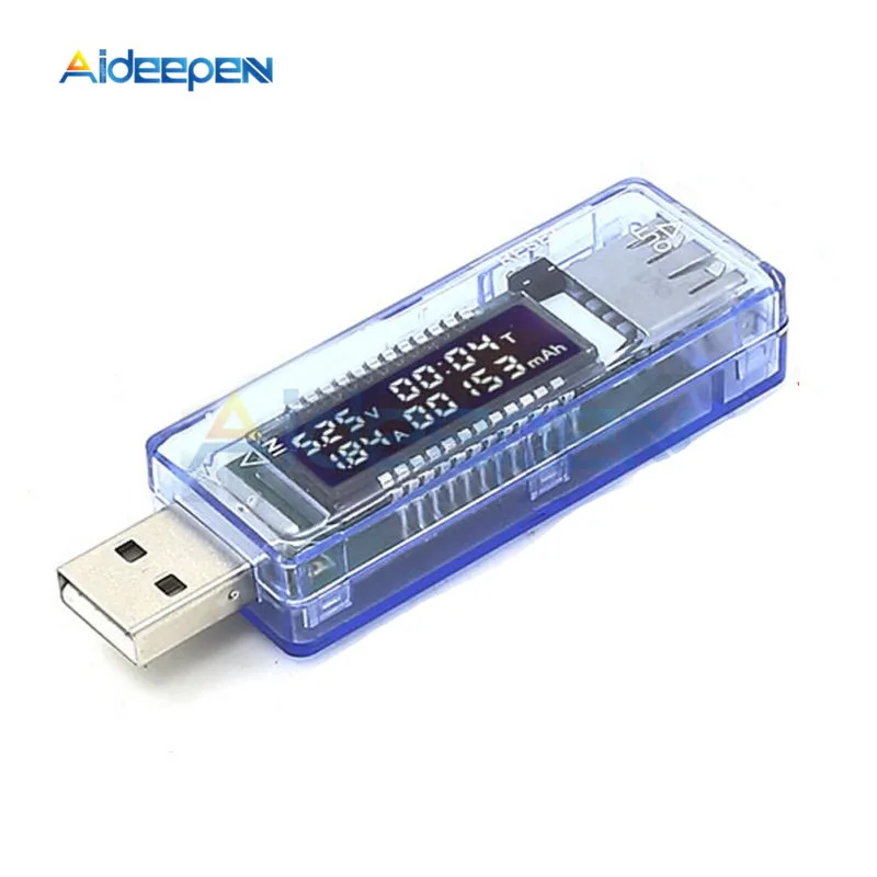 

DC Digital Voltmeter Ammeter LCD Display USB Tester Current Voltage Meter Detector usb Power Bank Doctor Charger Amperimetro